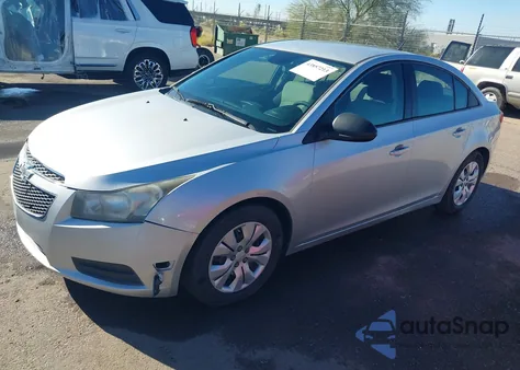 2013 Chevrolet Cruze Ls Auto из США, поврежденный, VIN 1G1PA5SG5D7289093